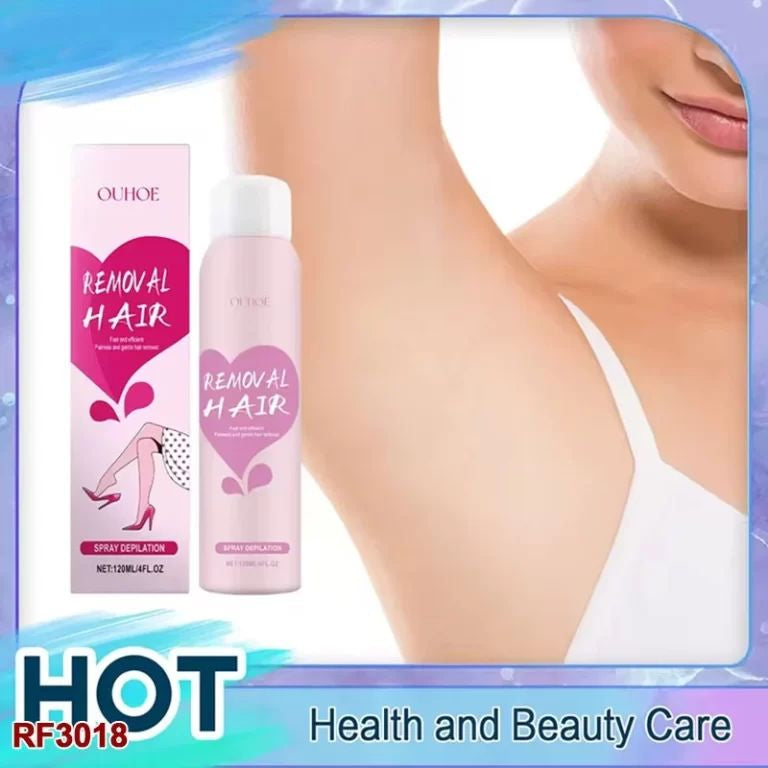 OUHOE Hair Removal Spray – 120ml Fast & Gentle Depilatory Spray