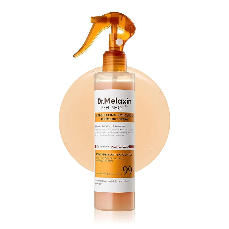 Peel Shot Exfoliating Kojic Acid Turmeric Spray – 200ml