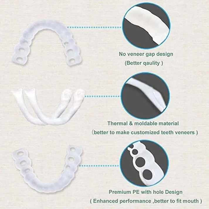 Snap in Teeth for Men and Women | الأسنان التركيب الفوري للرجال والنساء