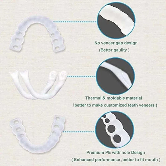 Snap in Teeth for Men and Women | الأسنان التركيب الفوري للرجال والنساء